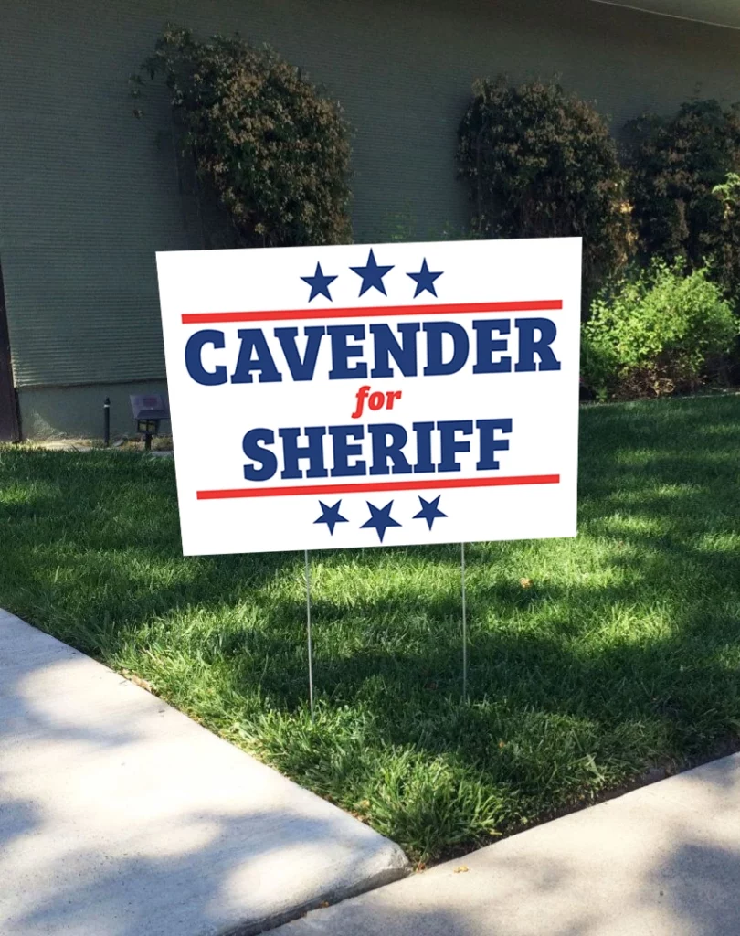 Volunteer to elect David Cavender for Cobb County Sheriff